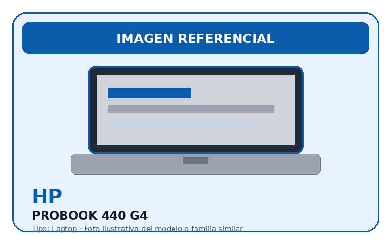 Foto referencial PROBOOK 440 G4