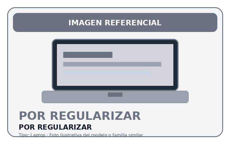 Foto referencial POR REGULARIZAR